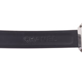 CHANEL Chanel Premiere 4P Diamond Bezel Diamond H2434 Women's SS / Rubber Watch Quartz Black Table A-Rank Used Sinkjo