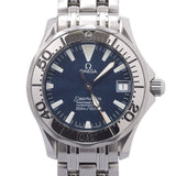 OMEGA Omega Seamaster Professional 300 2253.80 Men SS Watch Automatic Rolling Blue Characters A-Rank Used Silgrin