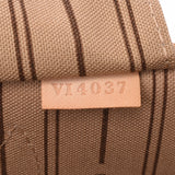 Louis Vuitton Louis Vuitton Monogram Never Full MM Brown M40156 Unisex Monogram Canvas Tote Bag B Rank Used Sinkjo