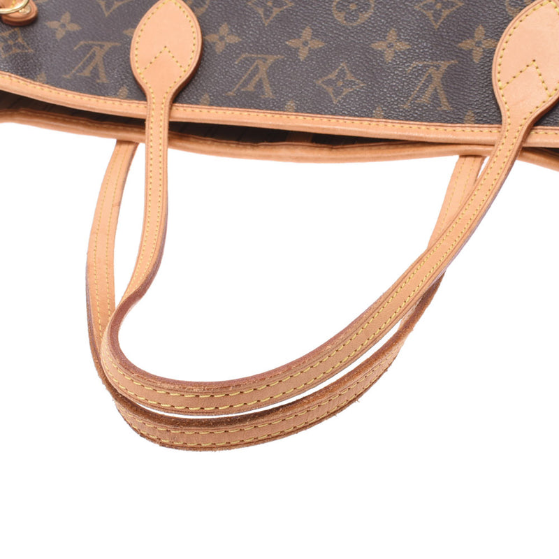 Louis Vuitton Louis Vuitton Monogram Never Full MM Brown M40156 Unisex Monogram Canvas Tote Bag B Rank Used Sinkjo