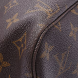 Louis Vuitton Louis Vuitton Monogram Never Full MM Brown M40156 Unisex Monogram Canvas Tote Bag B Rank Used Sinkjo