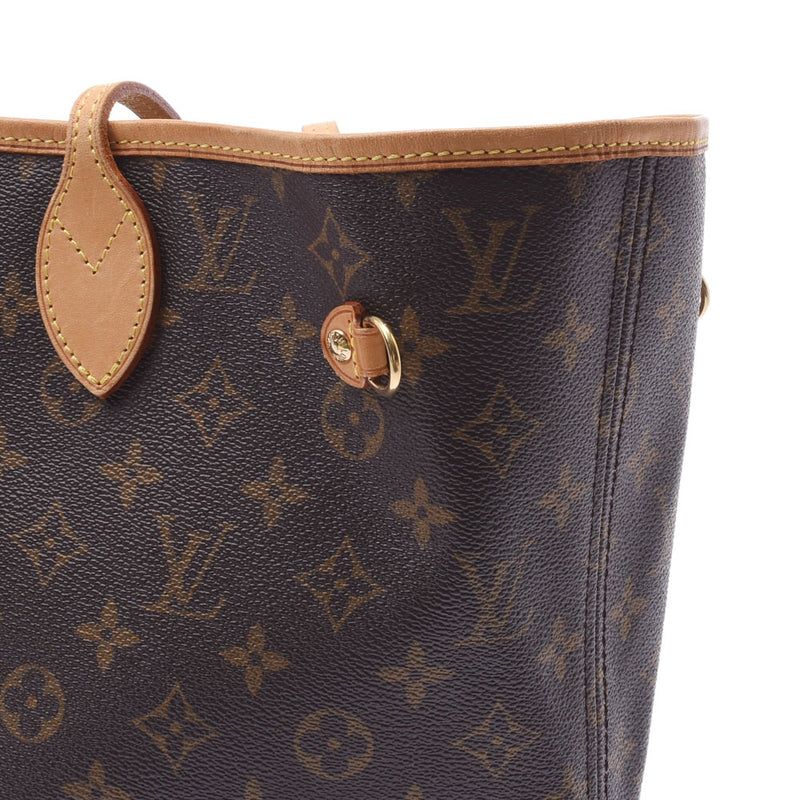 LOUIS VUITTON ルイヴィトン モノグラム ネヴァーフル MM ブラウン M40156 ユニセックス モノグラムキャンバス トートバッグ Bランク 中古 銀蔵