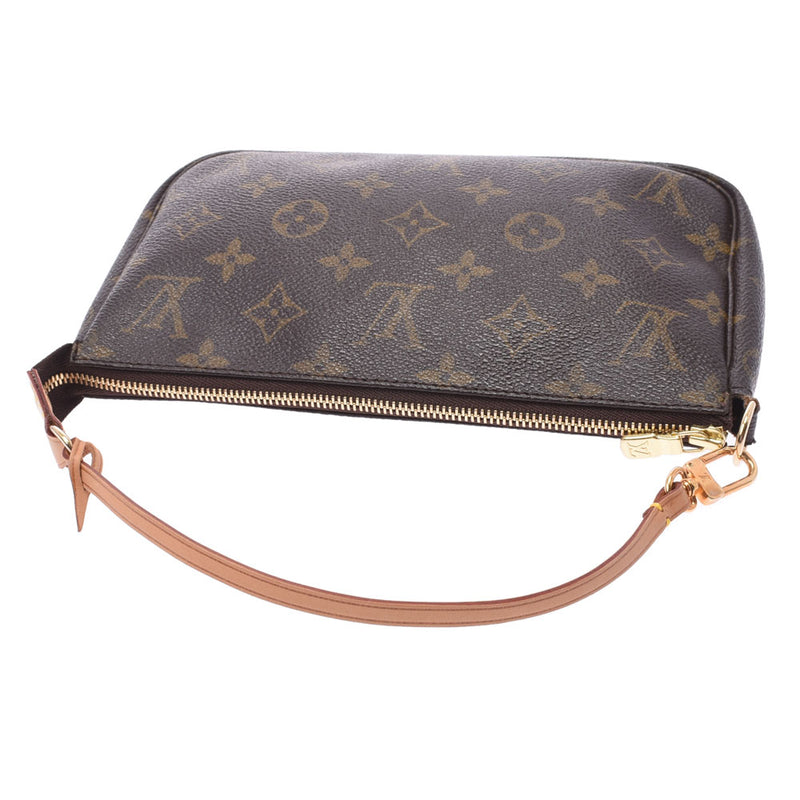 LOUIS VUITTON Louviton, Monogram, Pochet, Brown, M51980, Brown, M51980, Monogram, canvas, canvas, canvas, accessory, AB Ranks, used silver.