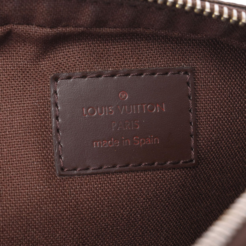 LOUIS VUITTON路易威登Damier Jeronimos腰包棕色N51994男女皆宜的Damier帆布肩背包AB等级二手Ginzo