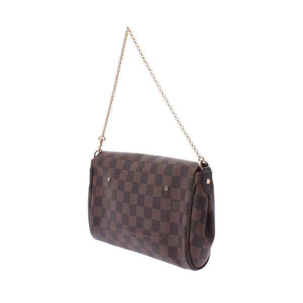 Louis Vuitton Louis Vuitton Dumie Feiborit MM 2WAY Bag Brown N41129 Women's Dumie Camp Bath Shoulder Bag B Rank Used Silgrin