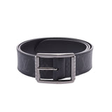 Louis Vuitton Louis Vuitton Eclipse Santure Leverso 95cm Black / Gray M9044T Men's Leather Belt A-Rank Used Sinkjo