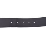 Louis Vuitton Louis Vuitton Eclipse Santure Leverso 95cm Black / Gray M9044T Men's Leather Belt A-Rank Used Sinkjo