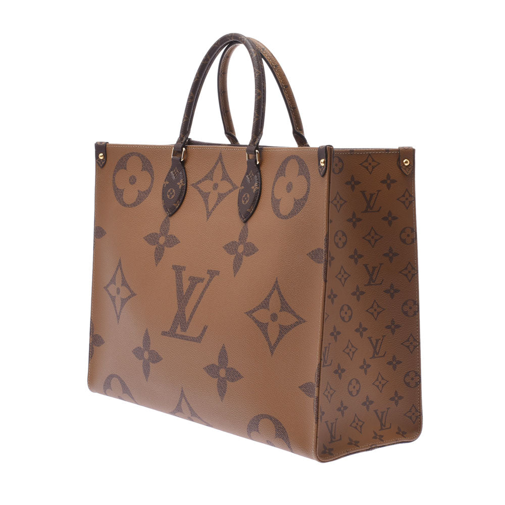 ルイヴィトンリバース オンザゴーGM 14145 ブラウン ユニ