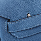 Hermes Hermes Burkin 30 Azul Silver Bracket C刻（2018年左右）女士Triyo Clemance手袋新Sanko
