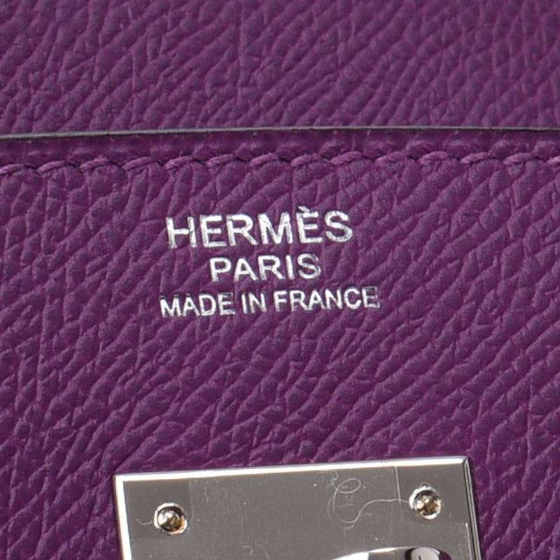 HERMES エルメス バーキン 30 アネモネ シルバー金具 Y刻印(2020年頃) レディース ヴォーエプソン ハンドバッグ 未使用 銀蔵