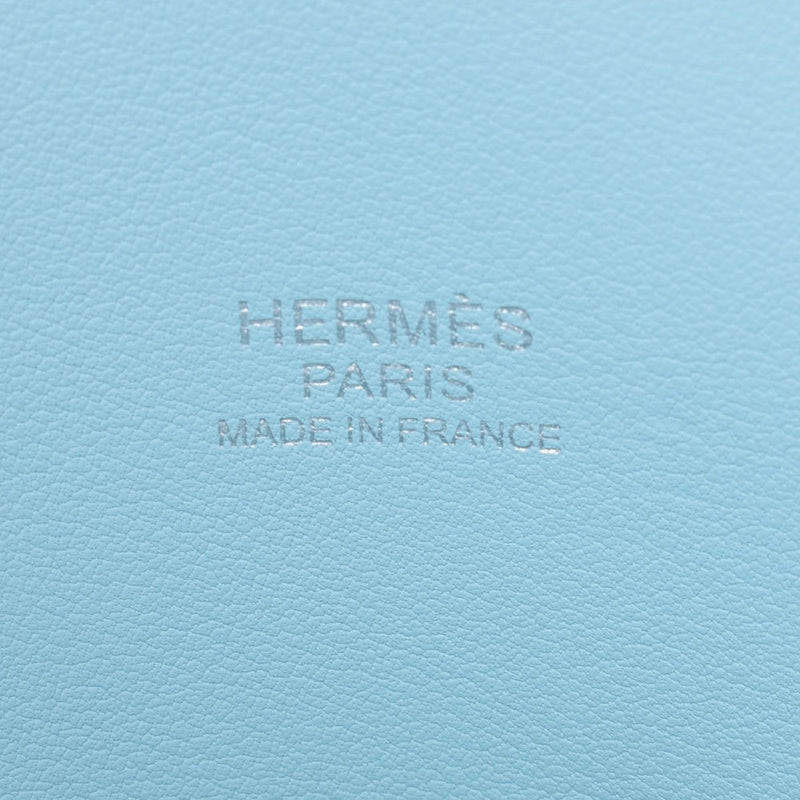 HERMES Hermes,Bolid 27 2WAY袋,Blue Zephyll,Silver Golden Furniture A Imprint(约2017年),Ladies Swift Handbag A Rank,使用银器