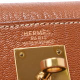 Hermes Hermes Kelly 32 Instermily 2way Bag Gold Gold Bracket □ G Engraved (around 2003) Women's Shave Handbag B Rank Used Sinkjo