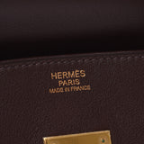 HERMES エルメス バーキン 30 茶 ゴールド金具 □K刻印(2007年頃) レディース スイフト ハンドバッグ Aランク 中古 銀蔵