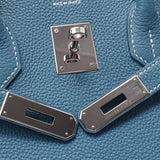 Hermes Hermes Burkin 35 Brugen Silver Fittings □ R Engraved (around 2014) Unisex Togo Handbag B Rank Used Sinkjo