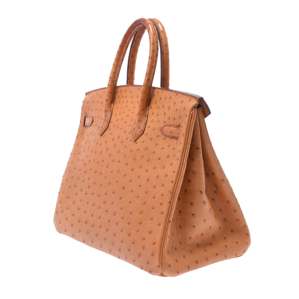 HERMES エルメス バーキン 35 チェスナッツ ゴールド金具 ○Y刻印(1995 