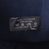 赫尔梅斯爱马普罗米米尔蓝色中性帆布/皮革挎包B级二手银藏