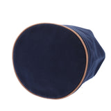 赫尔梅斯爱马普罗米米尔蓝色中性帆布/皮革挎包B级二手银藏