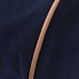 赫尔梅斯爱马普罗米米尔蓝色中性帆布/皮革挎包B级二手银藏