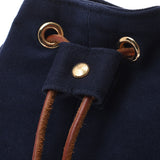 赫尔梅斯爱马普罗米米尔蓝色中性帆布/皮革挎包B级二手银藏