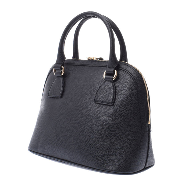 Gucci Gucci 2way Bag Outlet Black 449662女性小牛手袋是一种排名使用的Silgrin