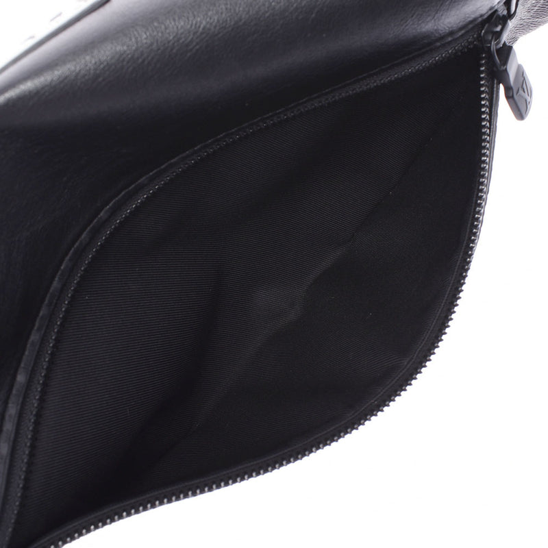 LOUIS VUITTON ルイヴィトン モノグラム ギャラクシー ディスカバリーバムバッグ 黒系 M44444 メンズ モノグラムギャラクシーキャンバス ボディバッグ ABランク 中古 銀蔵