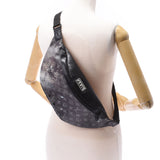 LOUIS VUITTON ルイヴィトン モノグラム ギャラクシー ディスカバリーバムバッグ 黒系 M44444 メンズ モノグラムギャラクシーキャンバス ボディバッグ ABランク 中古 銀蔵