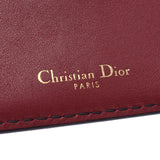 Christian Dior Christian Dior Card Holder Bordeaux UniSex卡片案例A-Rank使用了Silgrin