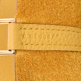 Hermes Hermes Picon Lock MM Jeane Aim Bull Gold Bracket C刻（2018年左右）女式三重纤维手提包未使用的Silgrin