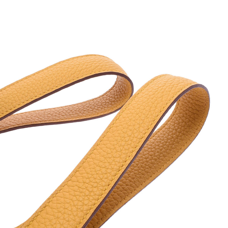 Hermes Hermes Picon Lock MM Jeane Aim Bull Gold Bracket C刻（2018年左右）女式三重纤维手提包未使用的Silgrin