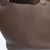 Hermes Hermes Picon Lock MM顶部银色支架T雕刻（2015年左右）女士Triyo Clemance Handbags Ab排名使用水池