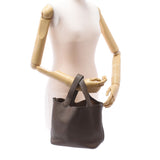 Hermes Hermes Picon Lock MM顶部银色支架T雕刻（2015年左右）女士Triyo Clemance Handbags Ab排名使用水池