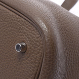 Hermes Hermes Picon Lock MM顶部银色支架T雕刻（2015年左右）女士Triyo Clemance Handbags Ab排名使用水池