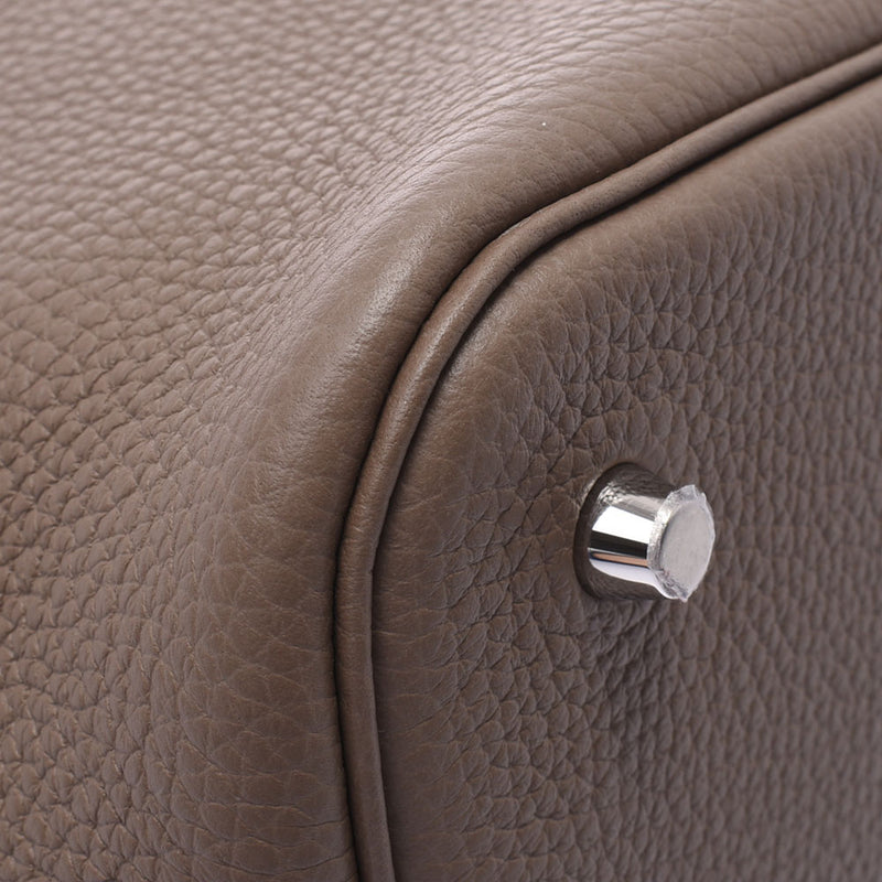 Hermes Hermes Picon Tone Rock MM eThoup Silver Fittings y刻（2020年）女士Triyo克莱默手提包新的银杏