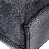 Louis Vuitton Louis Vuitton Damier Graphit PDJ Porto de Qmee Men's Black N48224 Men's Dumier Graphit Canvas Business Bag A-Rank Used Sinkjo