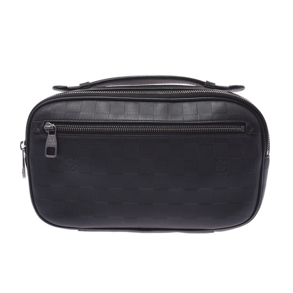 Louis Vuitton Louis Vuitton Damier Amphini Ambrire 3WAY Bag Onyx N41288 Men's Leather Body Bag A-Rank Used Sinkjo