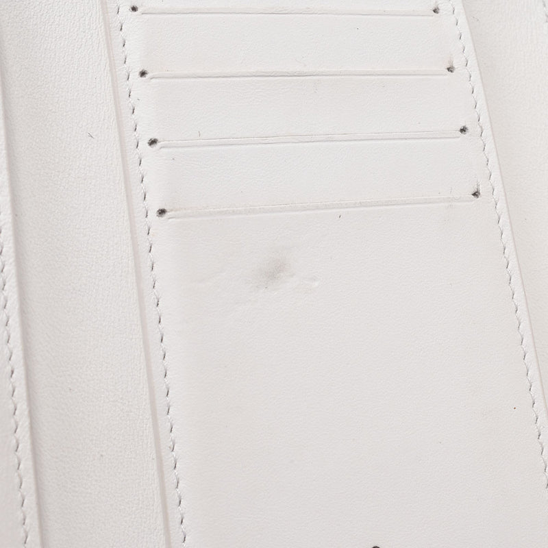 Louis Vuitton Louis Vuitton Portfoille Capsyn Compact White M67887 Unisex Toriyon Leather Three Folded Wallets B Rank Used Silgrin