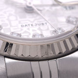 ROLEX Rolex Day Just 10P Diamond 79174G Women's SS / WG Watch Automatic Covered Computer Table A-Rank Used Sinkjo