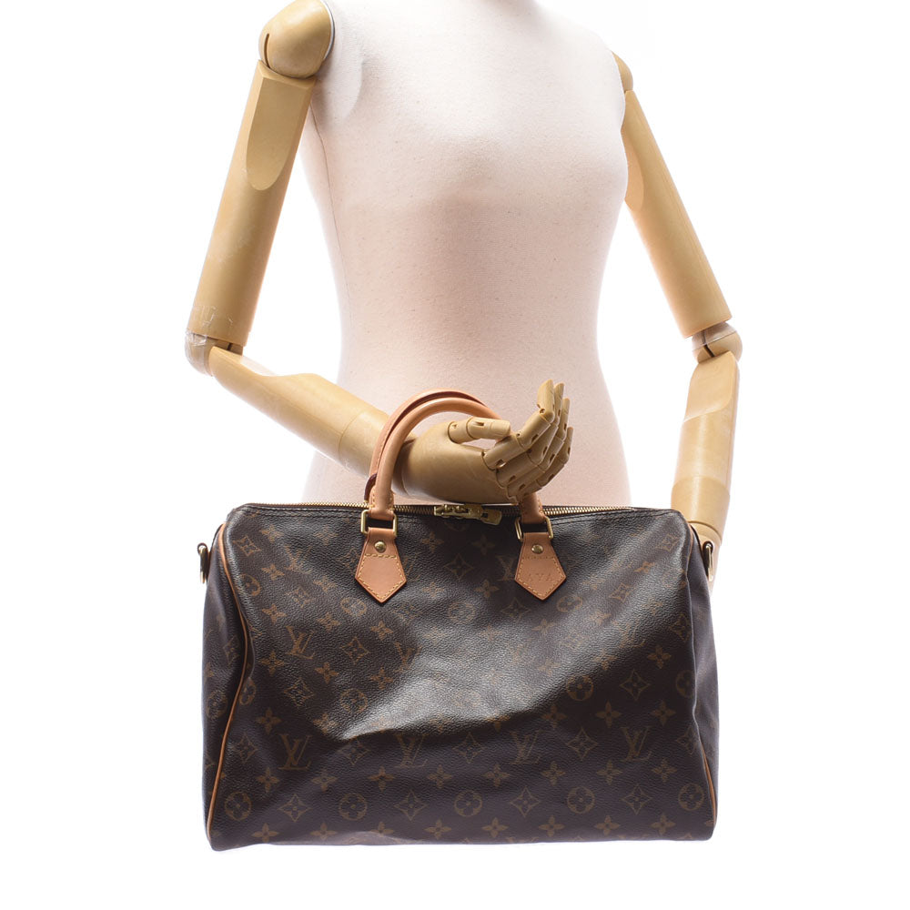 ルイヴィトンスピーディバンドリエール35 14145 ブラウン ユニセックス