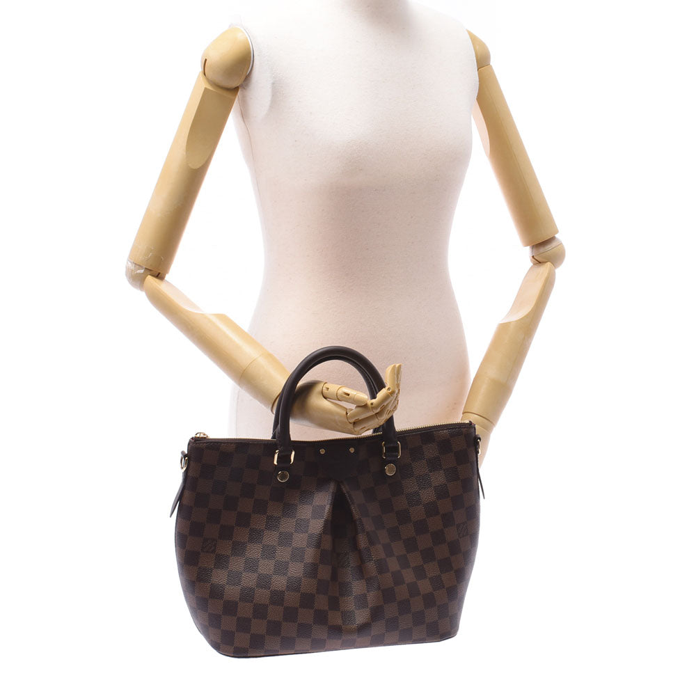 ルイヴィトンシエナMM 2WAYバッグ 14137 ブラウン レディース ダミエキャンバス ハンドバッグ N41546 LOUIS VUITTON  中古 – 銀蔵オンライン