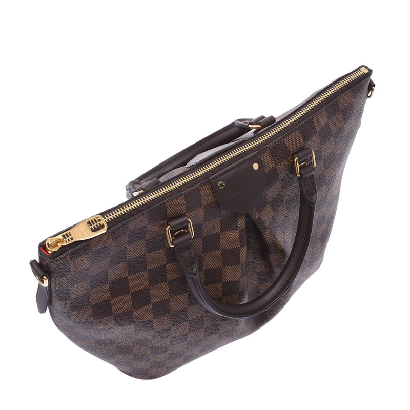 Louis Vuitton Louis Vuitton Damier Siena MM 2WAY Bag Brown N41546 Women's Dumie Campbus Handbag New Sanko