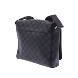 LOUIS VUITTON ルイヴィトン ダミエ グラフィット ディストリクトPM NM 黒 N41028 メンズ ダミエグラフィットキャンバス ショルダーバッグ Aランク 中古 銀蔵