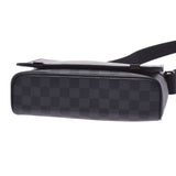 LOUIS VUITTON ルイヴィトン ダミエ グラフィット ディストリクトPM NM 黒 N41028 メンズ ダミエグラフィットキャンバス ショルダーバッグ Aランク 中古 銀蔵