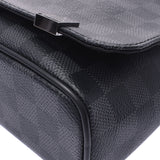 LOUIS VUITTON ルイヴィトン ダミエ グラフィット ディストリクトPM NM 黒 N41028 メンズ ダミエグラフィットキャンバス ショルダーバッグ Aランク 中古 銀蔵
