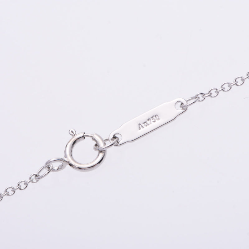 Tiffany & CO. Tiffany T Smile Women's K18WG / Diamond Necklace A-Rank Used Silgrin