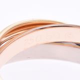 Cartier Trinity 3-color 5010.5 ladies K18 YG / WG / PG ring ring