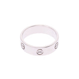 CARTIER Cartier love ring #59 No. 18.5 unisex K18WG ring-ring a rank used silver jewelry