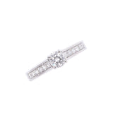 Cartier Cartier MK Corfil Diamond 0.31ct G-VVS1-3EX＃47 7号女士PT950铂金戒指/环A级使用SILGRIN