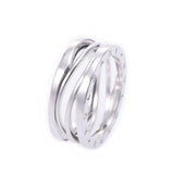 BVLGARI Bulgari B-ZERO Ring Legend # 65 23.5 Unisex K18WG Ring, Ring A-Rank Used Sinkjo