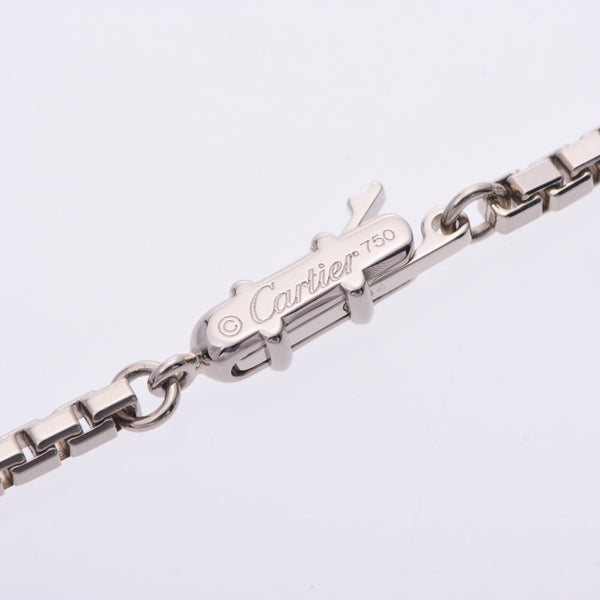 Cartier Cartier Tank Chain Unisex K18WG Necklace A-rank used sinkjo