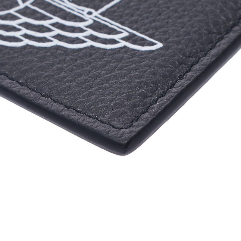 Christian Dior Christian Dior Jordan Collaboration AIR DIOR Single Unisex Leather Card Case Unused Silgrin